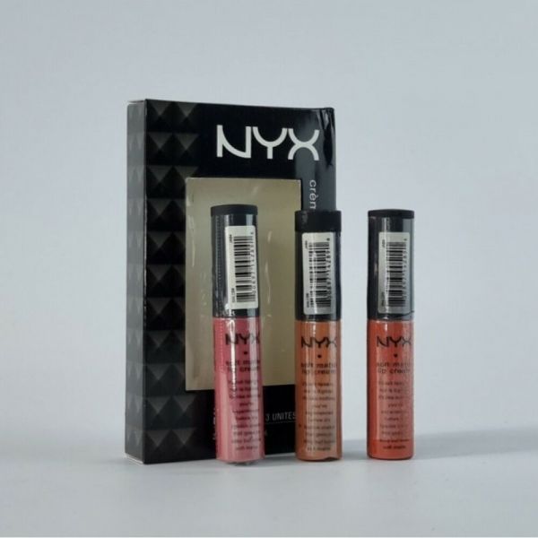 Lip gloss NYX Soft Matte Lip Cream 3-Piece Set 3pcs